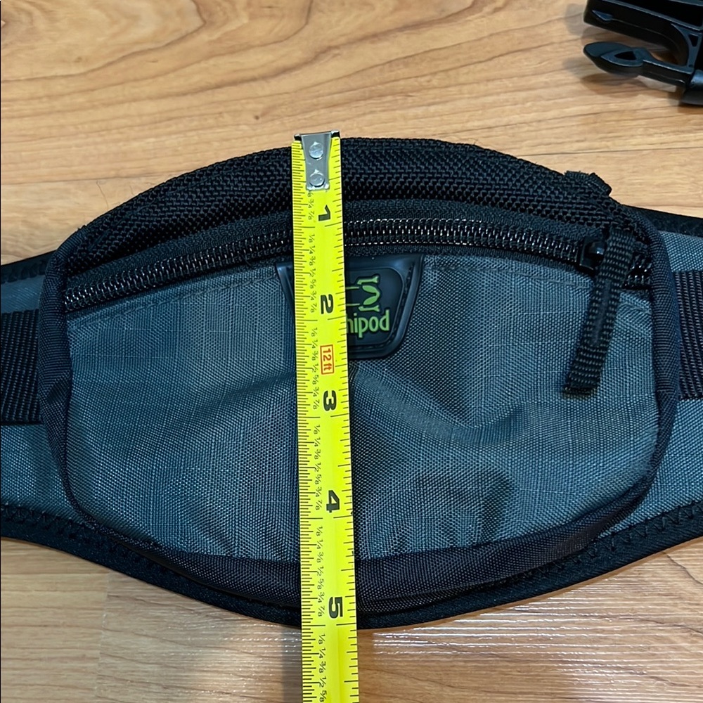 Amphipod Black and Gray Men's Waist Bag - Picture 14 of 16
